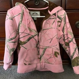 realtree pink camo sweatshirt